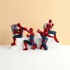 Spider Man Action Figure 4 Pcs 7-9Cm Superhero Spiderman Anime Collection Mini Model Toys Children Gift Desktop Decor
