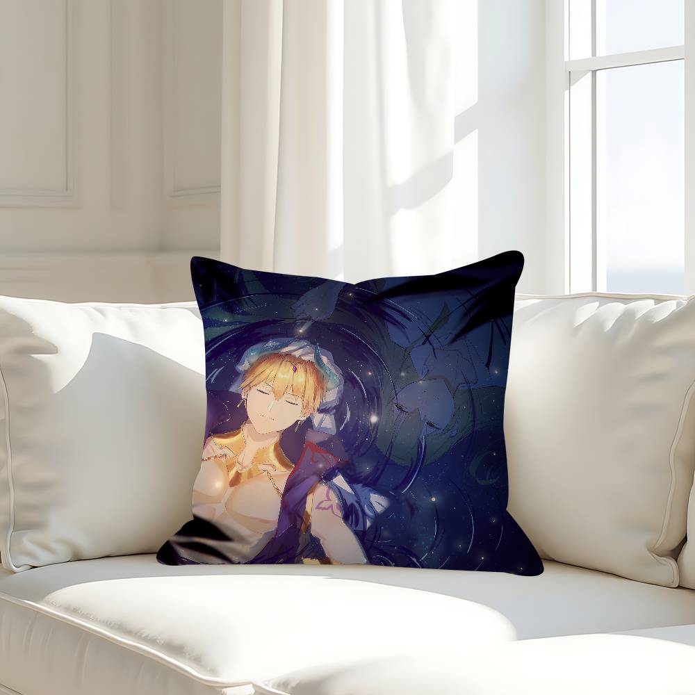 

Anime FATE G-Gilgamesh Pillow Gifts Home Office Furnishings Bedroom Sofa Car Cushion Cover Case 45x45cm 16x16Inch