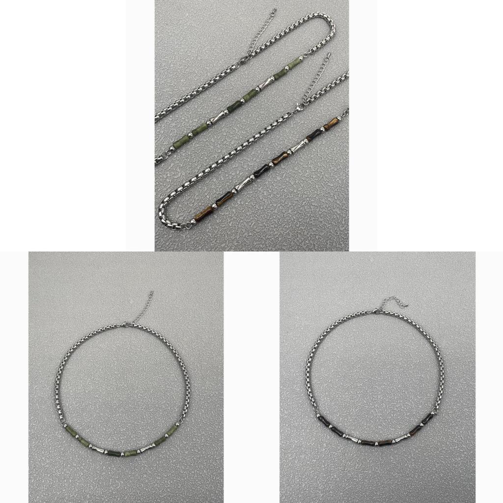 Original Design Collar Necklace With Geometric Shape For Unisex Daily Wear