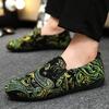 2025 New Men Casual Shoes Luxury Embroidery Men Loafers Light Comfortable Driving Shoes Fashion Party Shoes for Men Flats 39-46