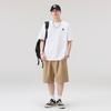 Latest Summer Mens Cotton Round Neck T-shirt Trendyable Relaxed Fit Short-sleeved Top Short