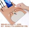 Mousepad with Smartphone Cute Corgi PU Pen Stylish Corgi Design Stand, Foldable, Pattern, Leather, Multifunctional, Office/Home Use, Holder, Slim,