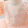 2026 New Style Baby Girl 1st Birthday Princess Dress - Puffy Skirt for Piano Performance