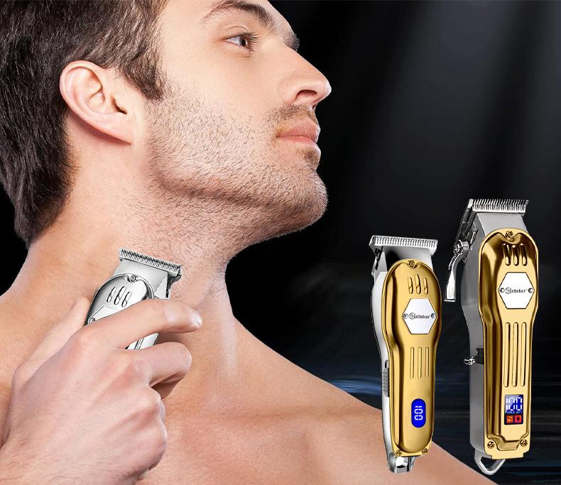 Men's Hair Clipper Professional Hair Trimmer Barber Clipper Set