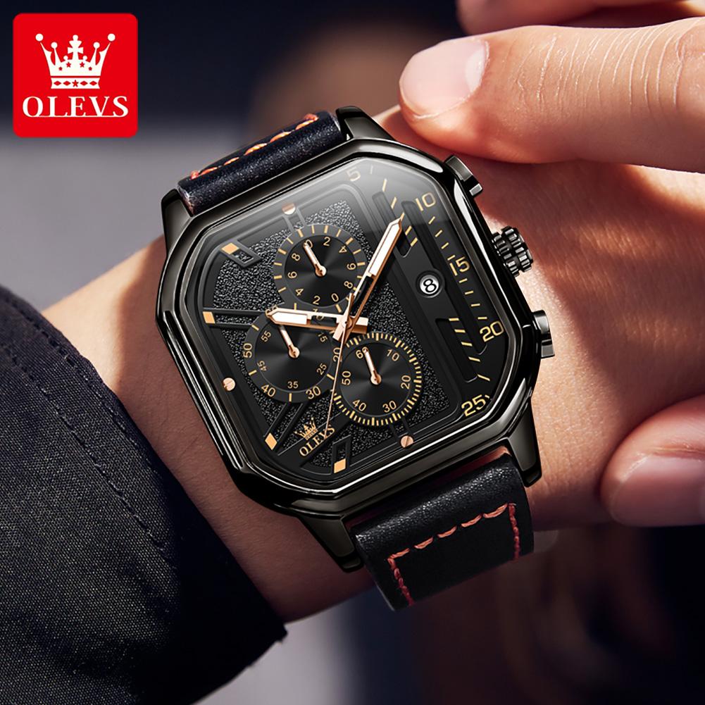 OLEVS 9950 Multifunktions-Herren-Quarzuhr