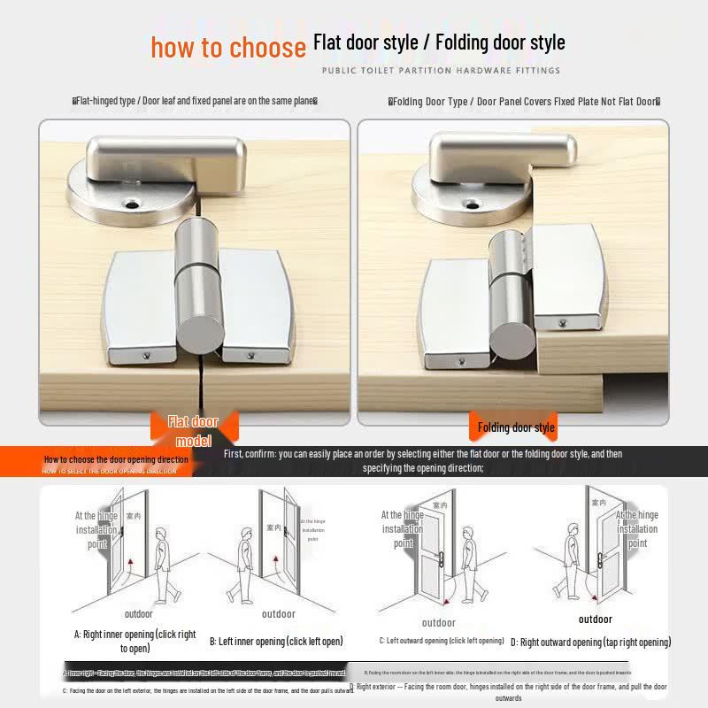 Stainless Steel Restroom Partition Support Legs