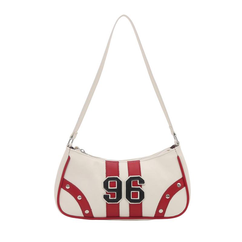 

Premium sense underarm bag women s 2025 autumn and winter new trendy niche fashion versatile retro commuter shoulder handbag белый