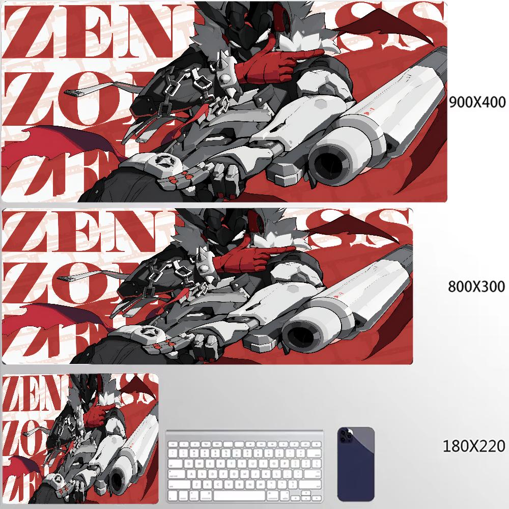 New Design Zenless Zone Zero Mouse Pad Ye Shunguang Remielle Sigrid XXL Large Mousepad Keyboard Pad Desk Mat Keyboard Mats