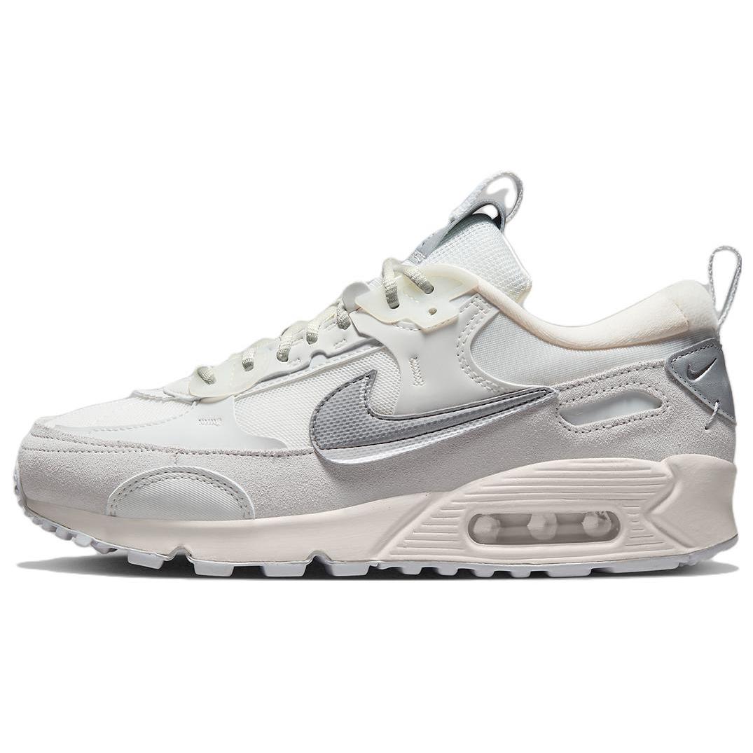 

Новые женские кроссовки Nike Air Max 90 Futura Summit White Metallic Silver FB1877-110 37.5