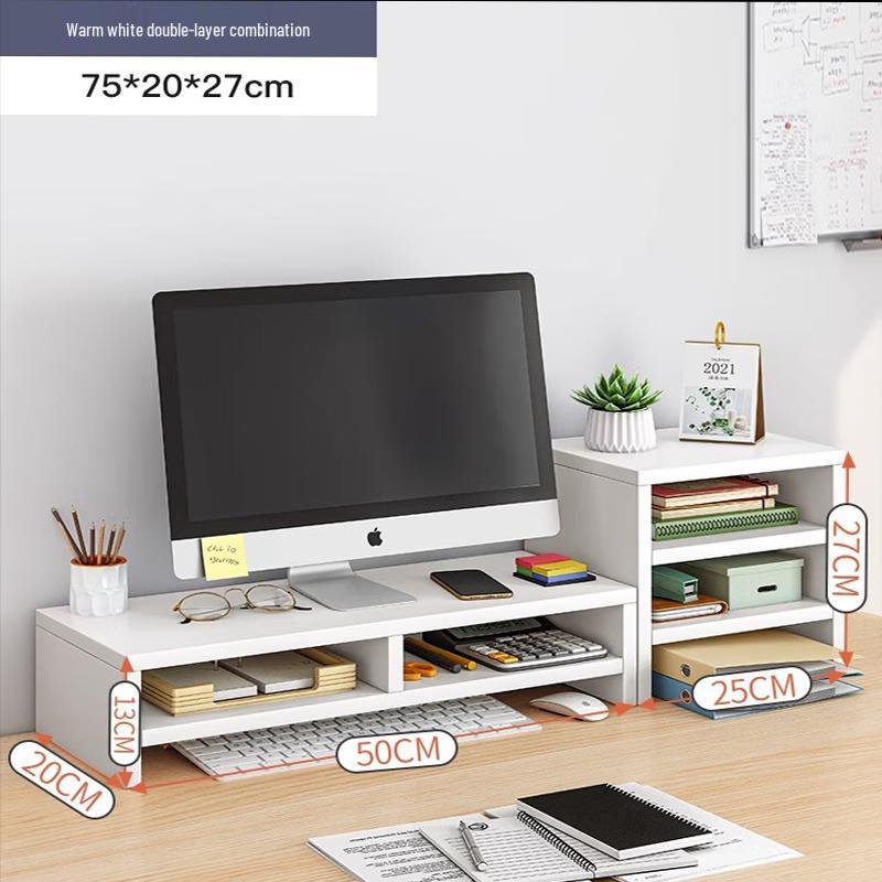 

BIAZE Computer Monitor Riser with Desktop Organizer