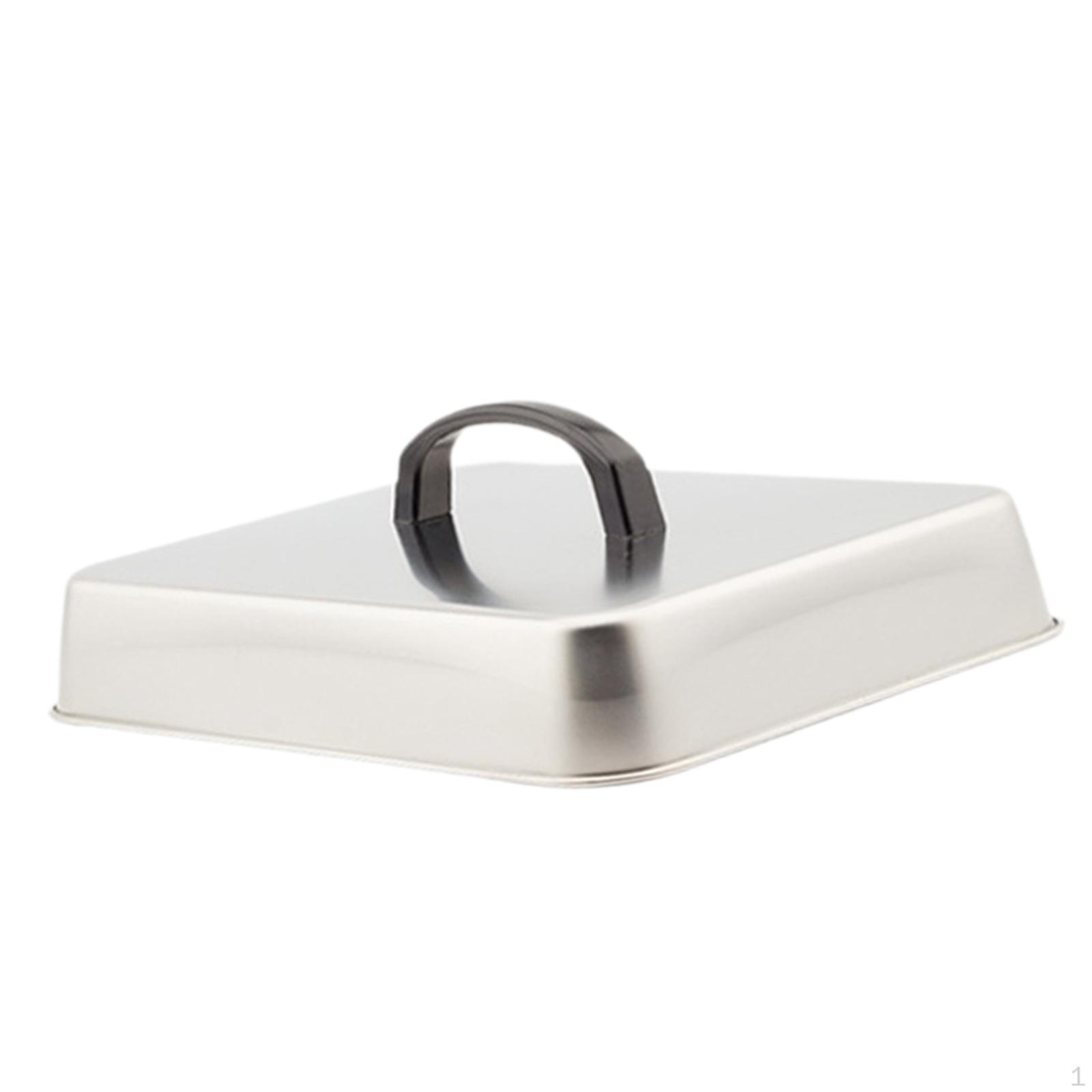 

Крышка для бургера, плавящийся сыр, купол для заливки из нержавеющей стали для сэндвичей Теппаньяки