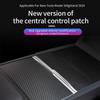 Heenvn For Tesla Model 3 Highland Model Y Juniper Model YL 2026 Center Console Panel PC Decor Cover Adhesive Trims Car Interior