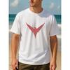 European Sizes Men'S Casual Short-Sleeved Crew Neck T-Shirt with Bird Logo Print | Suitable for Daily Wear, Home, Outdoor Sports, and Weekend Casual