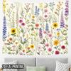 2D Flat - 2D Flat - 2D Flat Print 1pc Tapestry Floral Tapestry Adds Natural Warmth to Home Tapestry for Apartment Dorm Room Decor, Cozy Stylish Home A