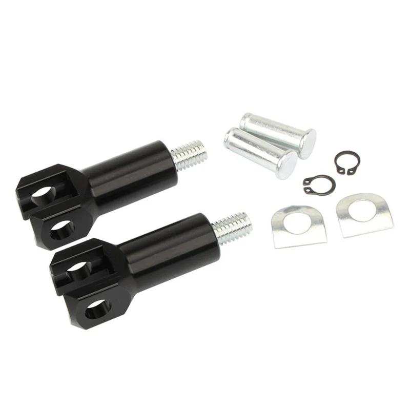 2.25" Passenger Foot Pegs Support Mount Footrest Clevis Kit for Harley Softail Fatboy Heritage Softail FXST 2000 2001 2002-2006