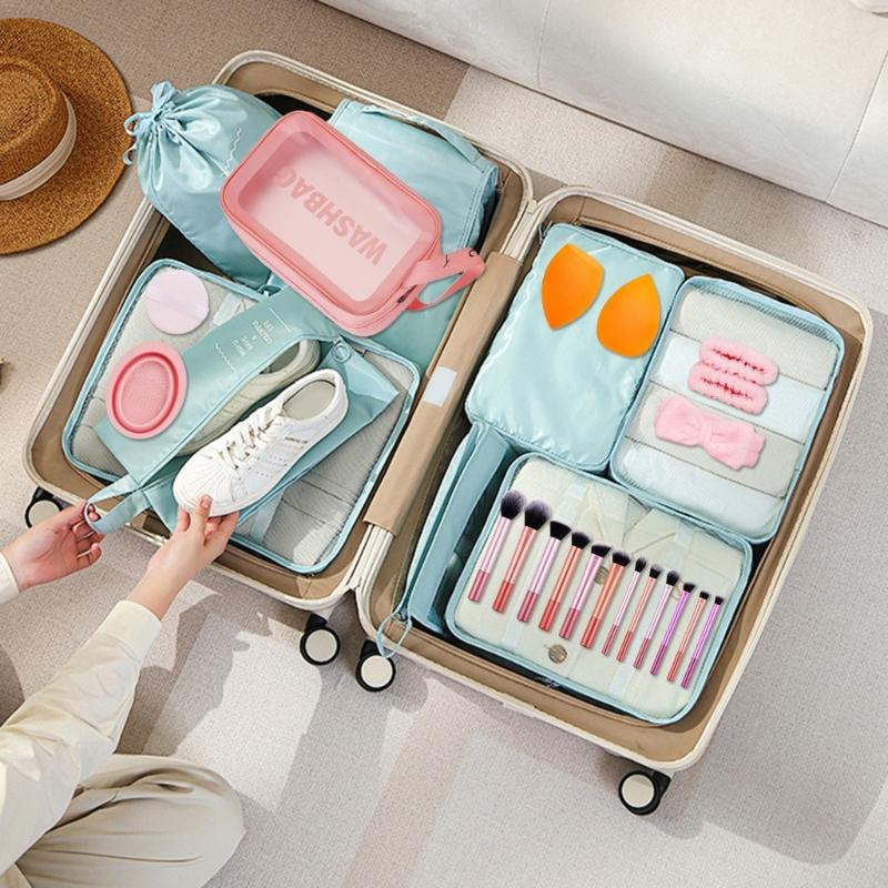 20x/Set Cosmetic Brush Makeup Brush Set with Storage Bag Eyeshadow Brush Concealer Brush Basic Essentials Brush Set