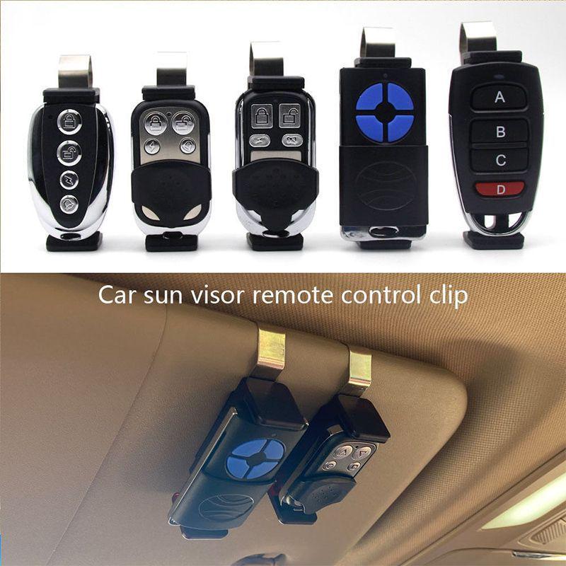 Universal Wireless Remote Control Car Sun Visor Anti-static Holder Clip