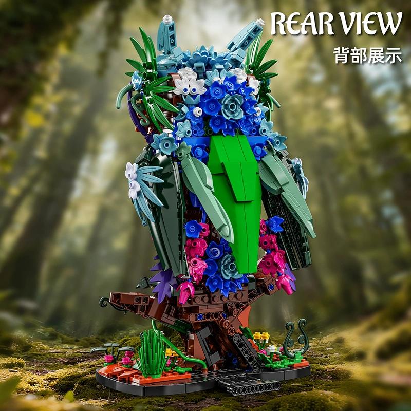1358 Teile MOC Steine Mechanische Eule Bausteine Set 3D Modelle Zusammengebaute Spielzeuge Für Kinder Erwachsene Schreibtischdekoration Geschenkset