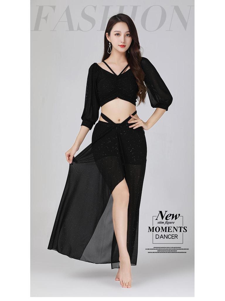 New Plus Size Mesh Belly Dance Practice & Performance Clothes - Spring/Summer Collection