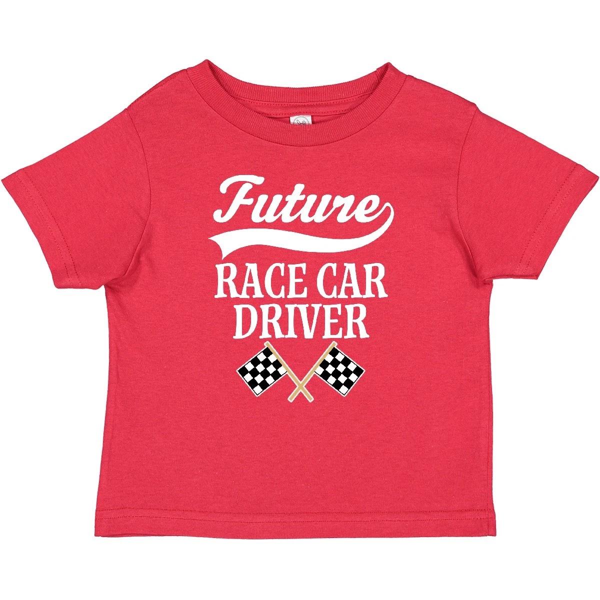 

Inktastic Future Race Car Driver Racing Baby kids boys T-Shirt Racer Cute Childs Infant 120