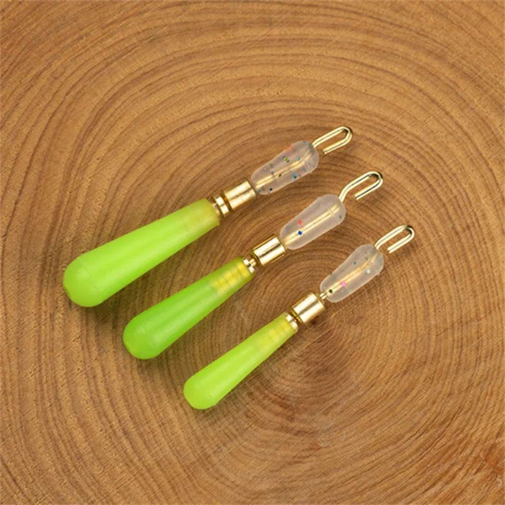 20pcs Copper Head Fishing Floats Seat Swivel Sub-Line Clamp Connector  Ocean Boat