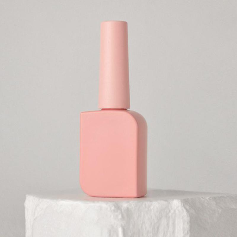 15Ml Empty Glass Nail Polish Bottle Empty With Lid Brush Cosmetic Containers Nail Glass Bottles With Brush