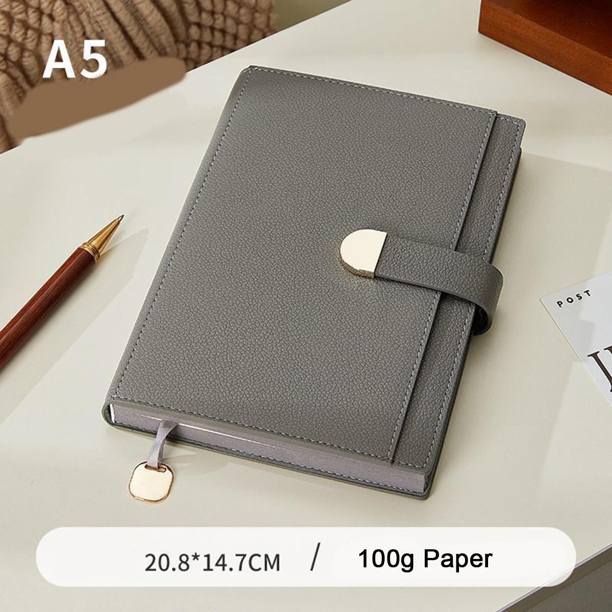 

Тетрадь формата А5 с кожаной пряжкой, рабочий блокнот, журнал для записей деловых встреч, студенческие заметки, дневник, книга для выписок A5