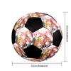 Soccer Ball Colorful Machine Stitched PVC Size 5 Team Training Competition Ready Durable High-Bounce Cool Sports Gift