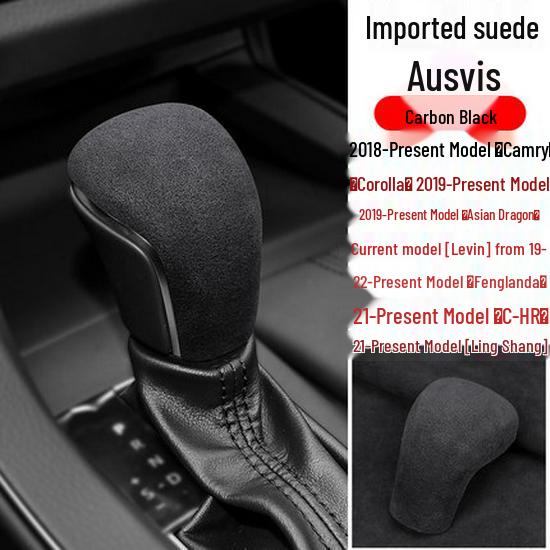 Toyota Avalon Camry Corolla Kryt hlavice řadicí páky ze semiše