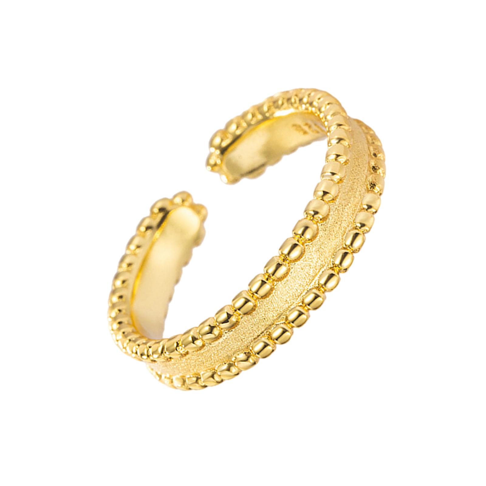 

Elegant Adjustable Open Rings Fashionable Adjustable Rings Accessory with Floral Design for Every Occasion 2