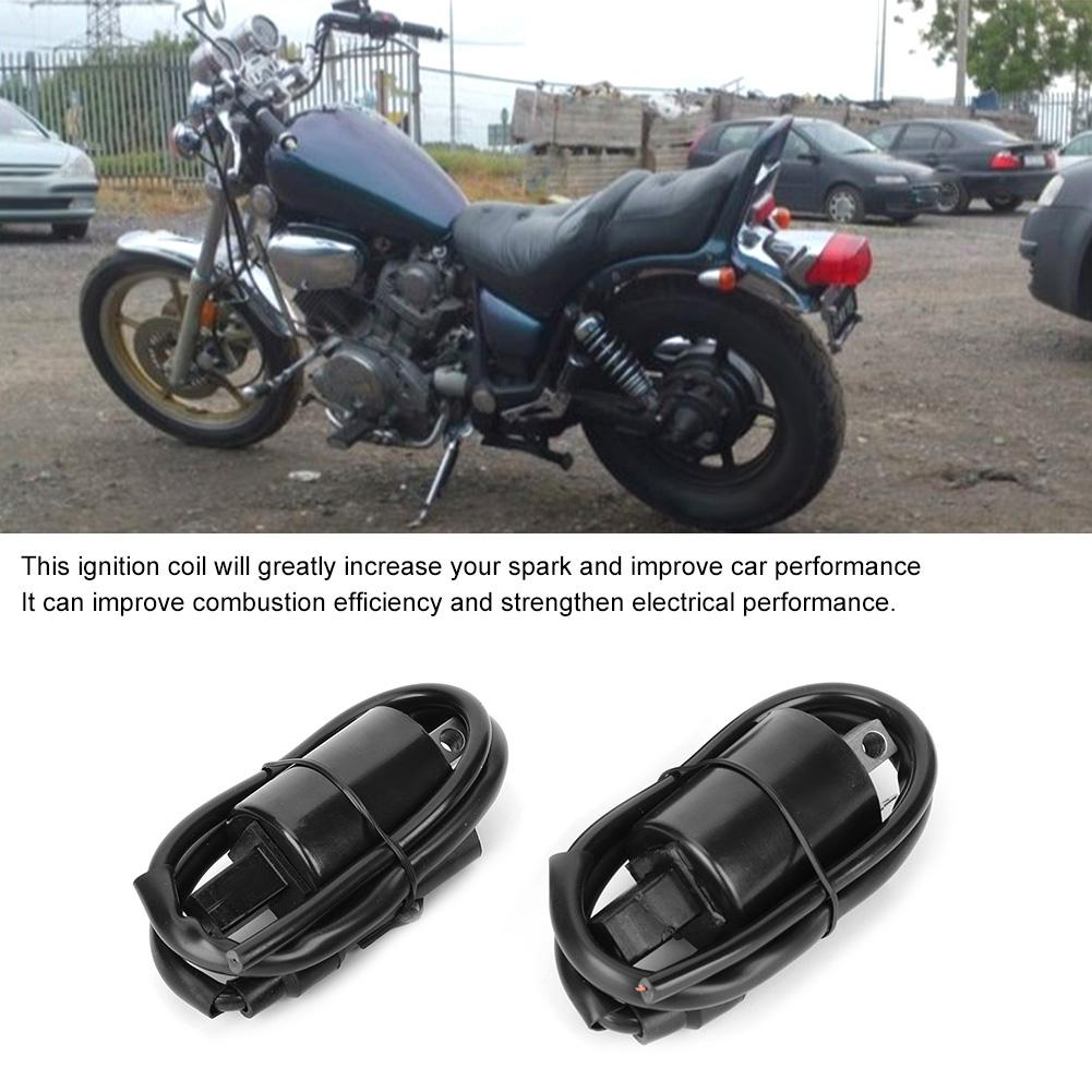 2 ks Zapalovací kratší a delší cívky vhodné pro Yamaha Virago 700 XV700 19841987