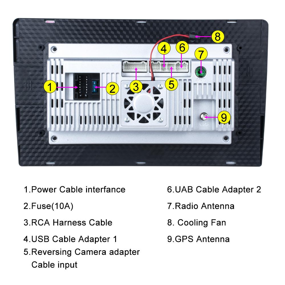 Android Bilradio Spiller Bilnavigasjon Multimedia Stereo for Chevrolet Lacetti J200 Buick Excelle Hrv Carplay System 2din
