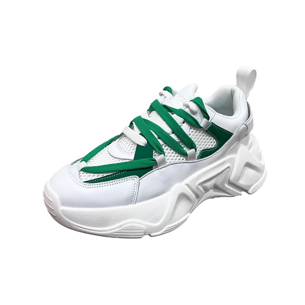 Shoes Spring and Summer New Thick-soled Sports Dad Shoes Mesh Breathable