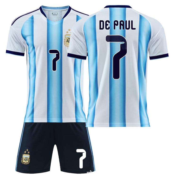 2025-26 home No. 10 Messi football jersey 21 Dybala jersey National team World Cup Argentina jersey #16