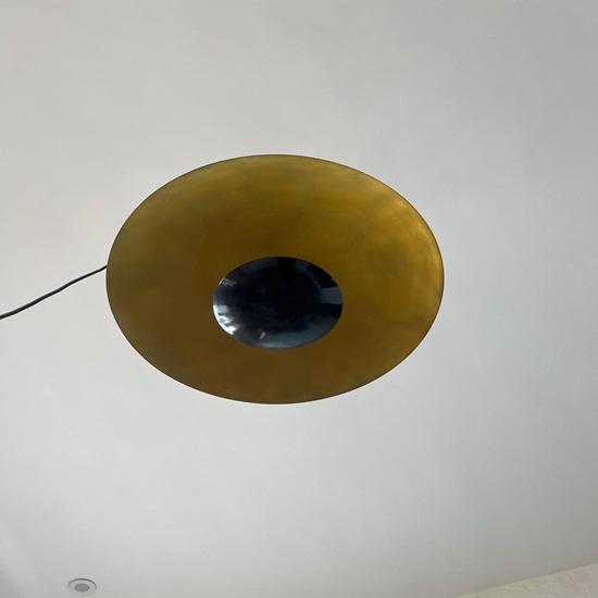 Flush Mount Pendant Light Chandelier Mid-Century Dome Ceiling Fixture for Stairway, Dining, Living Room Lighting