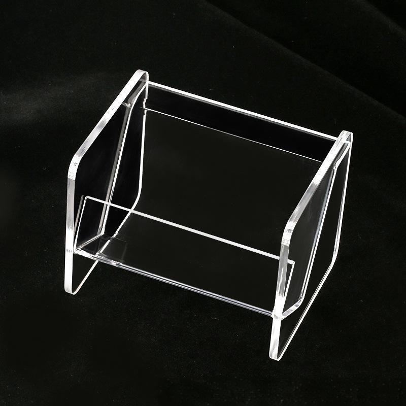 Acrylic Business Card Holder Multi-layer Storage Box - Desktop Stand