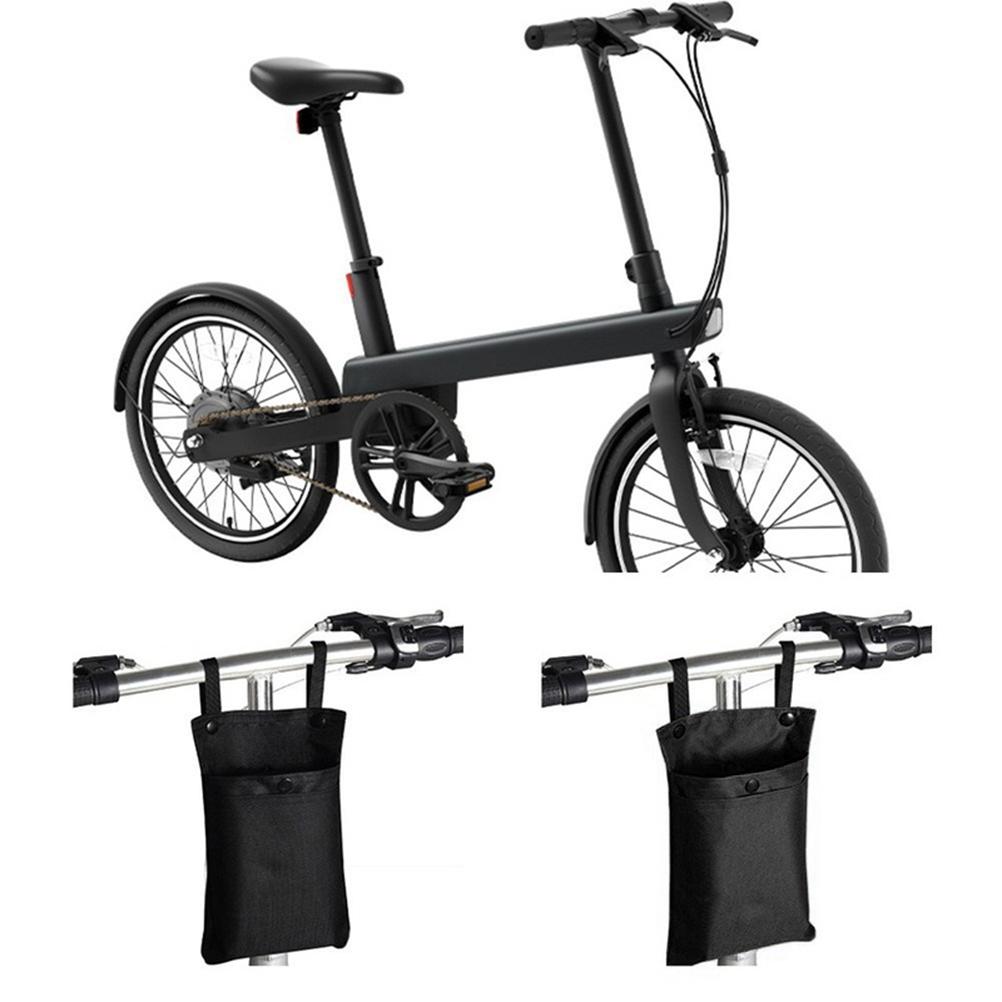 Bike Handlebar Bag Waterproof Bike Pouch with Mesh Pocket Bike Front Bag Phone Bag for Mountain Bike Road Bike Scooter