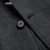 Romon Men's Wool Blend Business Casual Suit Blazer