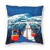 Office Living Room Home Pillowcase Ski Pillowcase Car Ornaments