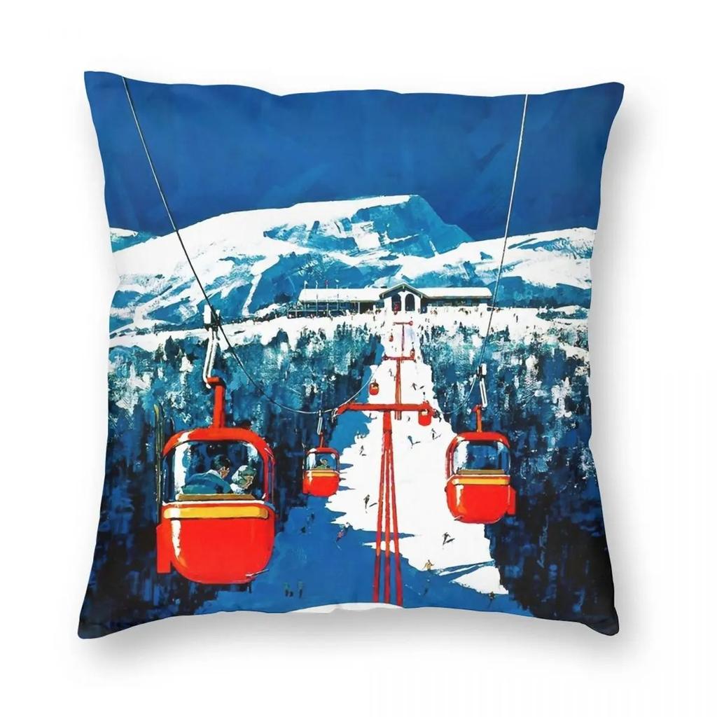 Office Living Room Home Pillowcase Ski Pillowcase Car Ornaments