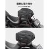 [Kemimoto] Seat Bag 13L EVA Hard Shell Waterproof with Rain Cover & Mounting Straps KM-1809 Black