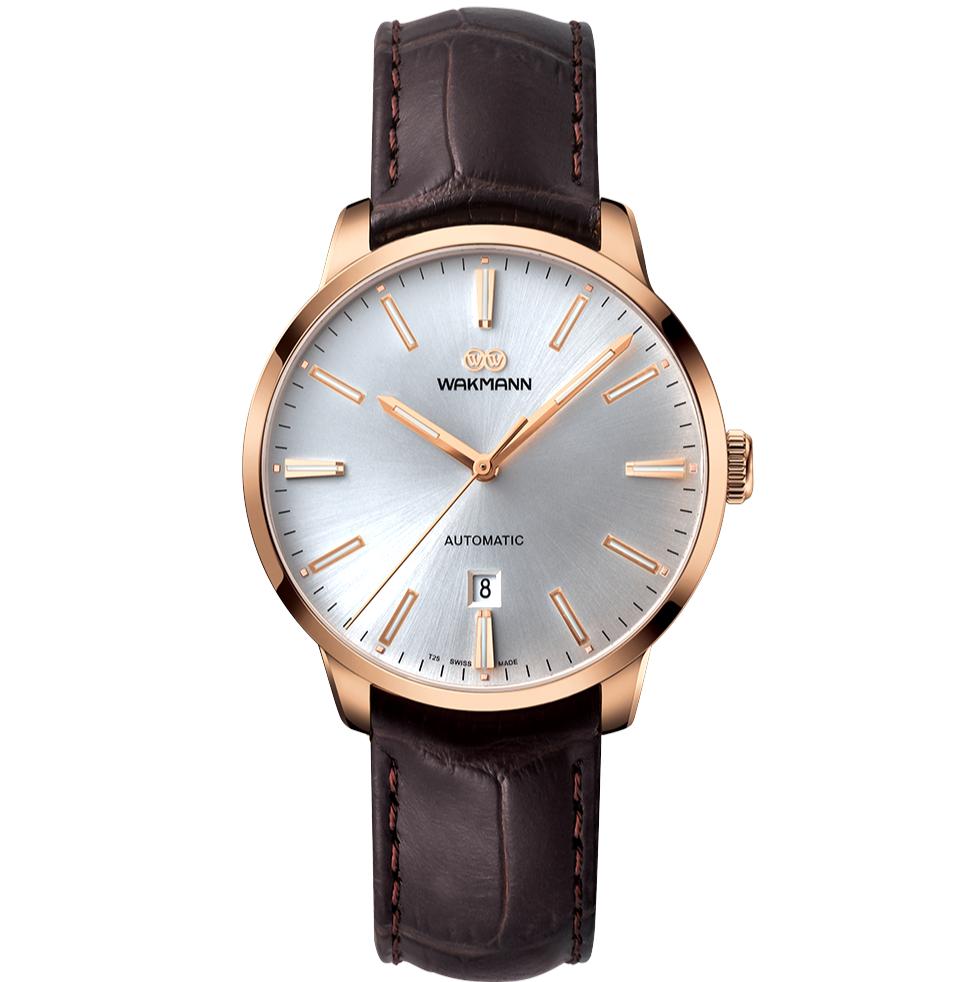 

WAKMANN наручные механические швейцарские мужские часы WM0501.465.81