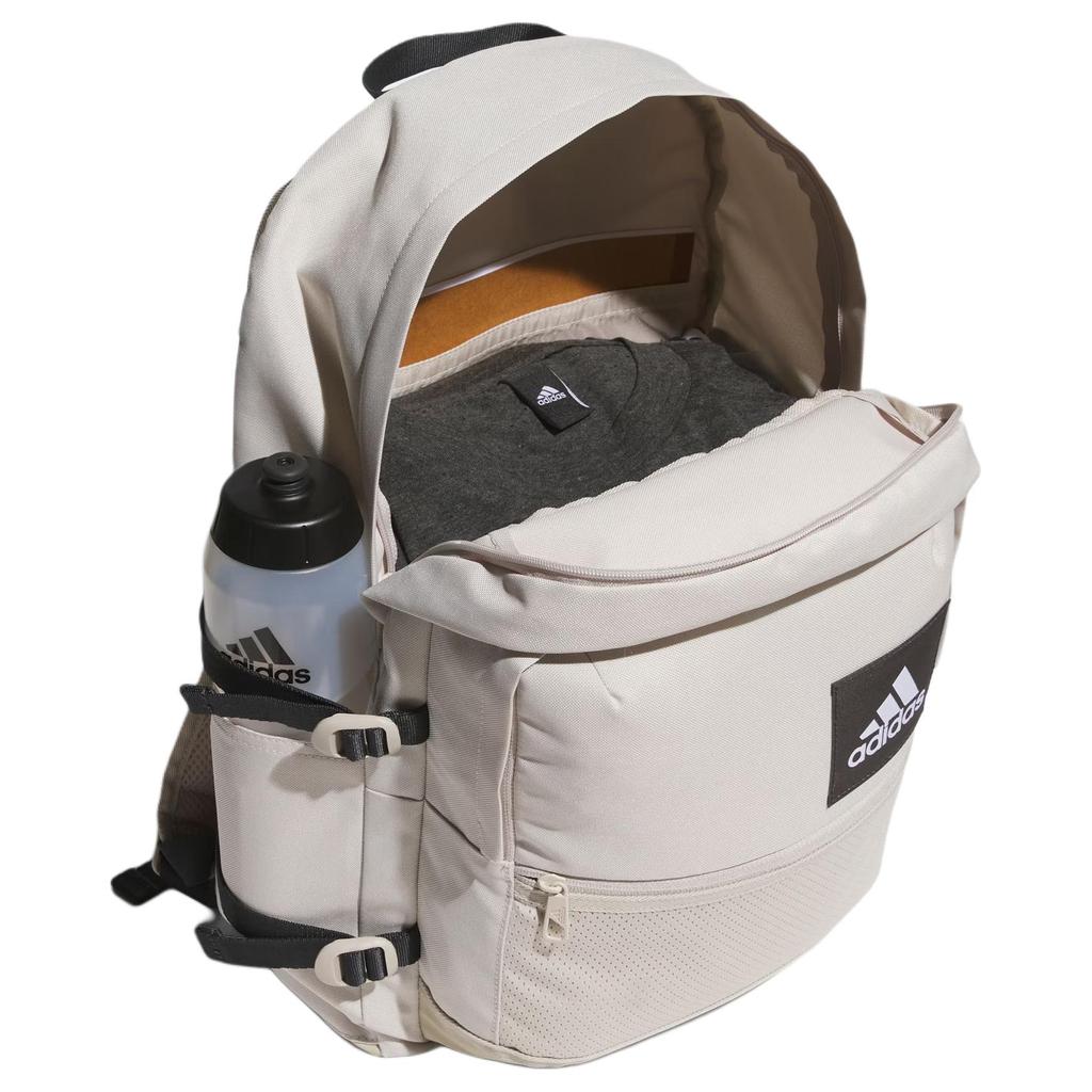 New Adidas ESSENTIALS Recycled Polyester Backpack Unisex Miracle Bauxite Brown JV8461