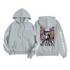 Kids Fashion Women's Lightweight Long Sleeve Zipper Hoodie Printed Hoodie With Pockets