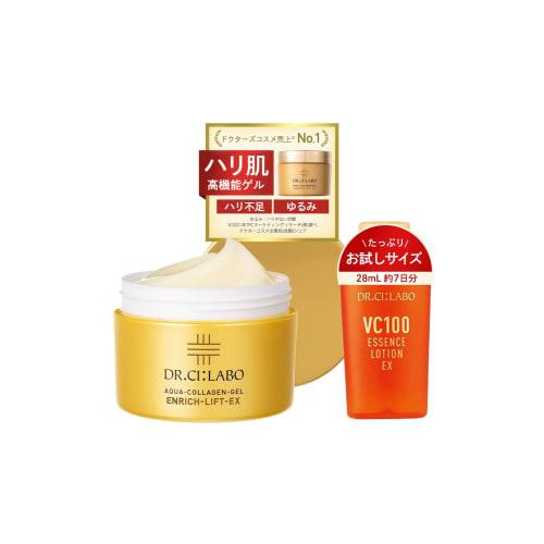 

Dr.Ci-LaboAqua Collagen Gel Enrich Lift EX R 50g Set [Lotion, Essence, Emulsion, Cream, All-in-one Gel] All-in-one Gel, All-in-one Cream, Vitamin C, H