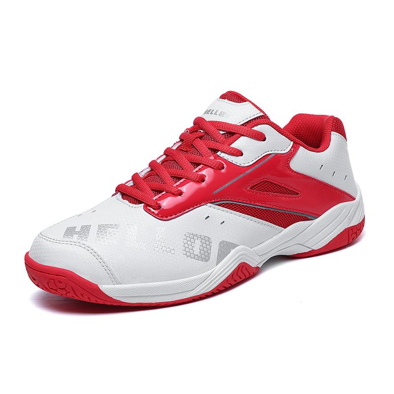 New Lightweight Badminton Shoes for Men and Women, Suitable for Outdoor Fitness and Volleyball, Sizes 36-45