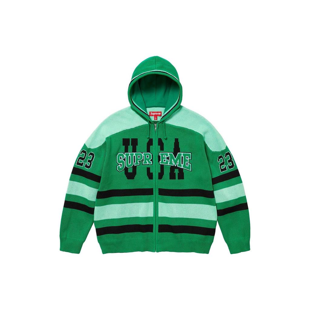 Supreme Usa Zip Up Hooded Sweater SUP-FW23-210
