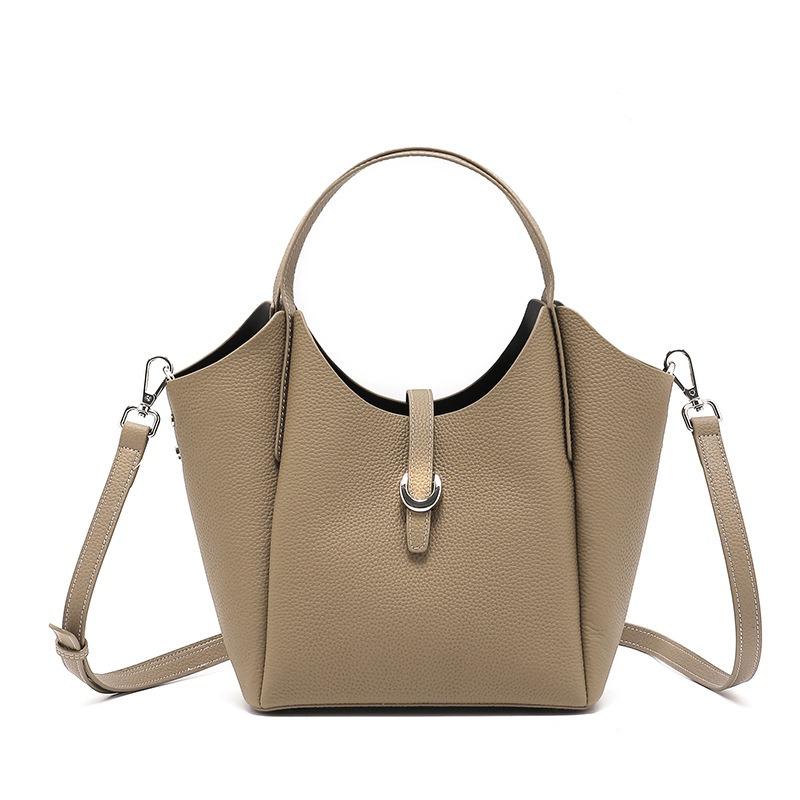 Cowhide bag women's genuine leather new leather women's bag tote bag women's large-capacity commuter handbag shoulder bag
