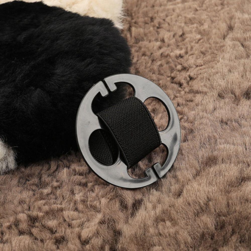 Soft Cartoon Car Warm Cushion Thickened Car Seat Cover Durable Bear Car Seat Cushion  Drive