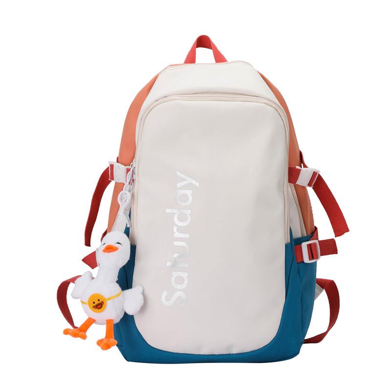 Women's Ins Style Backpack: Large Capacity, Japanese & Korean-Inspired, Perfect for Middle, High School & College Students